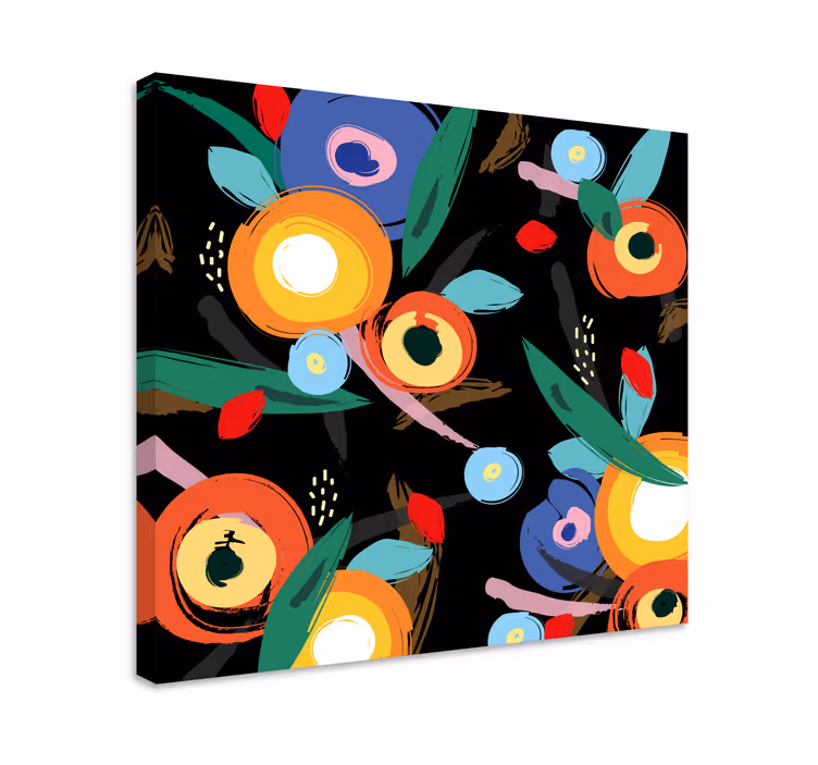 Elävä kasvi-aiheinen canvas-taulu - Tenstickers