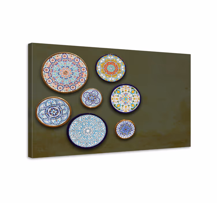 Levyn kokoonpano koriste canvas taulu - Tenstickers