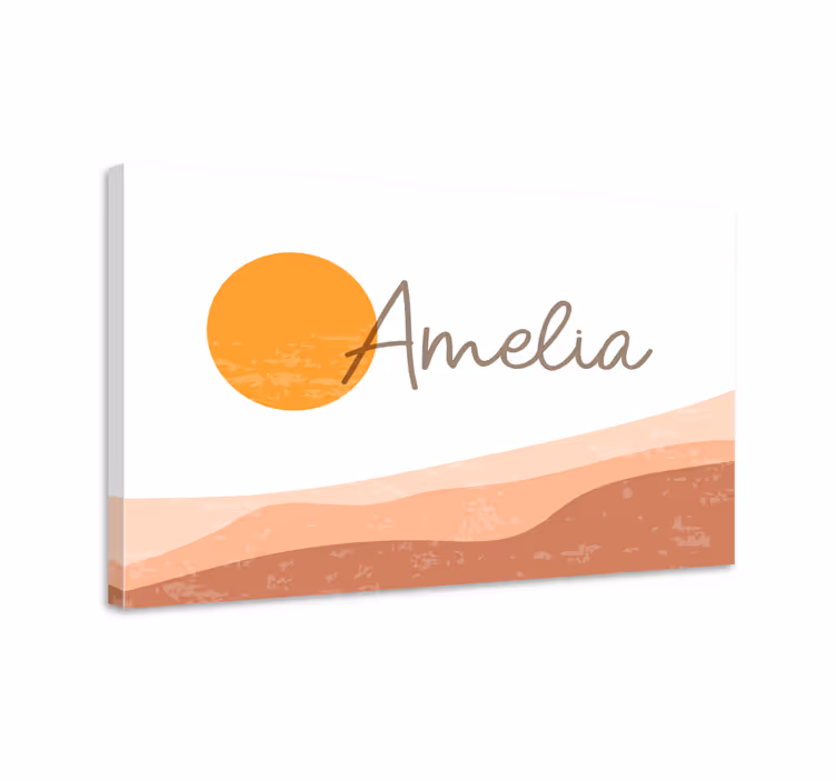 Elegantti personoitu sanontataulu - Tenstickers
