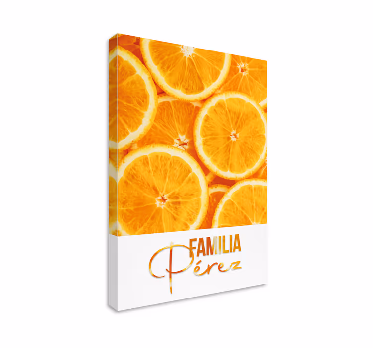 Naranja hedelmäcanvas - Tenstickers