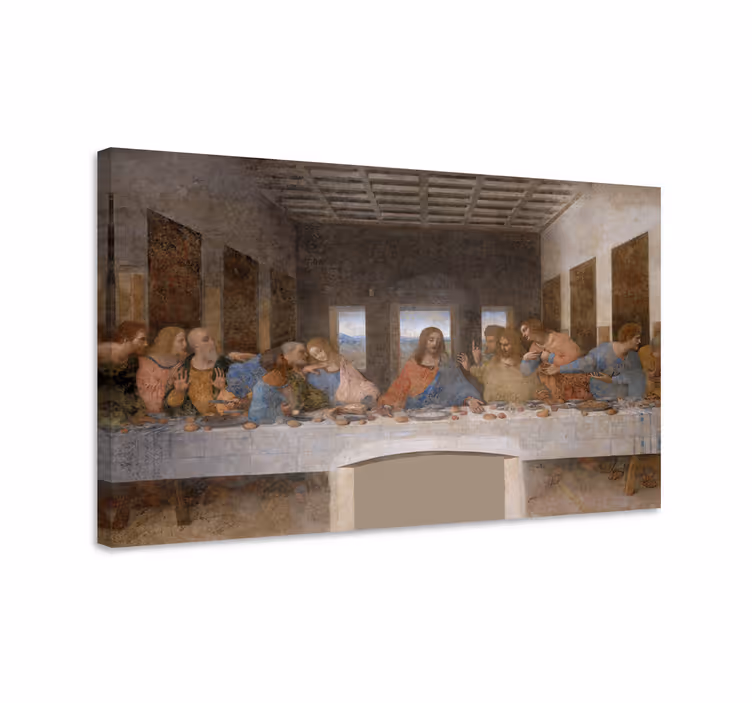 Viimeinen illallinen maalaus taide aiheinen canvas - Tenstickers