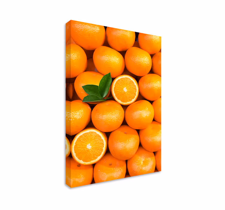 Appelsiinit hedelmäcanvas - Tenstickers