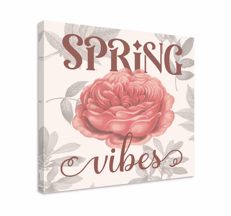 Kevät tunnelmia canvas olohuoneeseen - Tenstickers