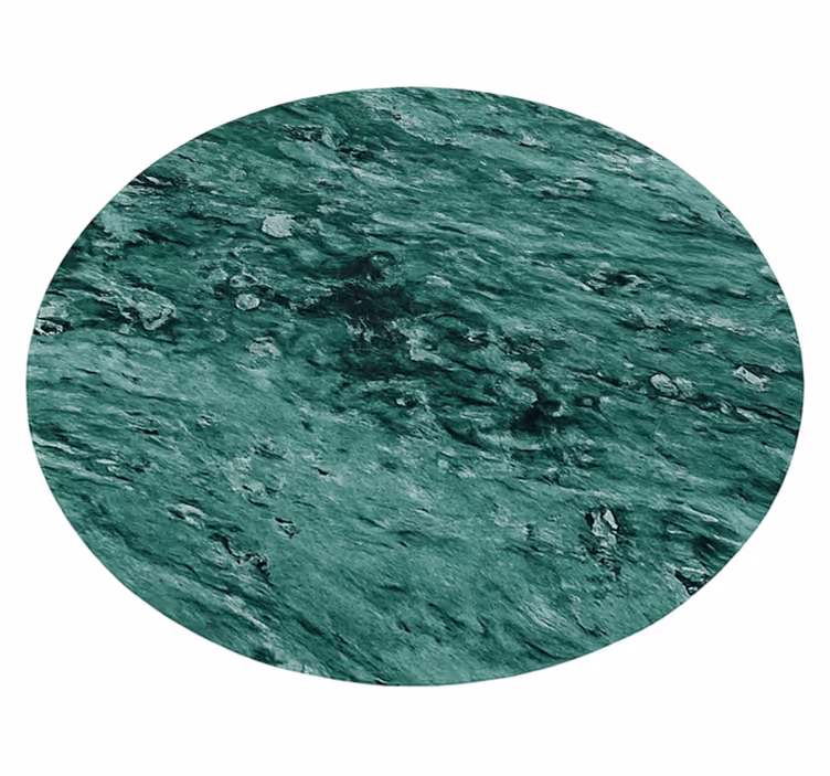 Elegantti marmoriefekti vihreä vinyylimatto - Tenstickers