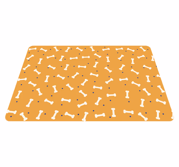Oranssit luukuvioiset eläinvinyylimatto - Tenstickers