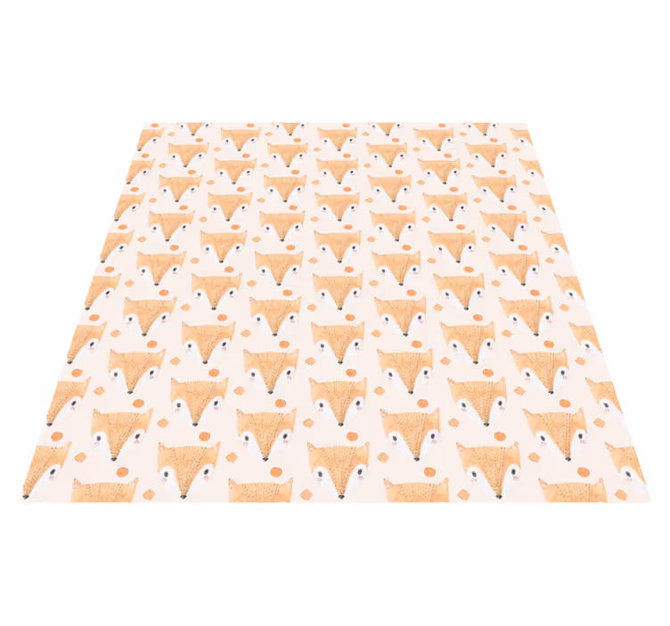 Vauhdikkaat kettupattern eläin vinyylimatto - Tenstickers