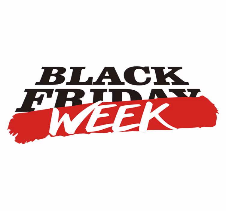 Black friday viikko vinyylimatto - Tenstickers