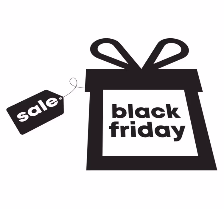 Black friday lahjassa vinyylimatto - Tenstickers