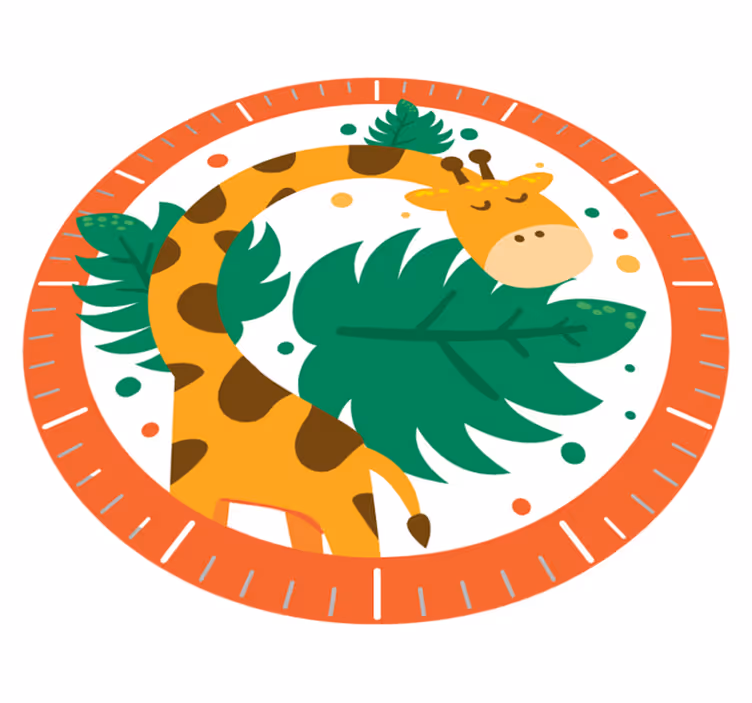 Lapsille tarkoitettu norsukello vinyylimatto - Tenstickers