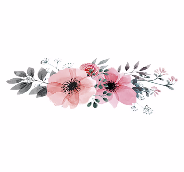 Aquarella unikkovinyylimatto - Tenstickers