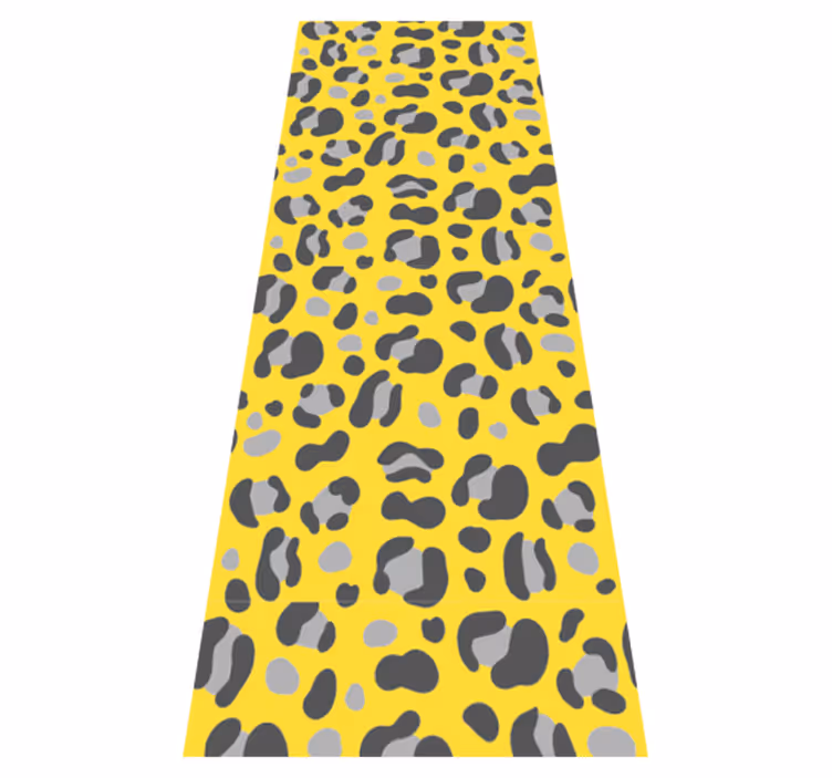 Pantone leopardi kuosi eläin vinyylimatto - Tenstickers