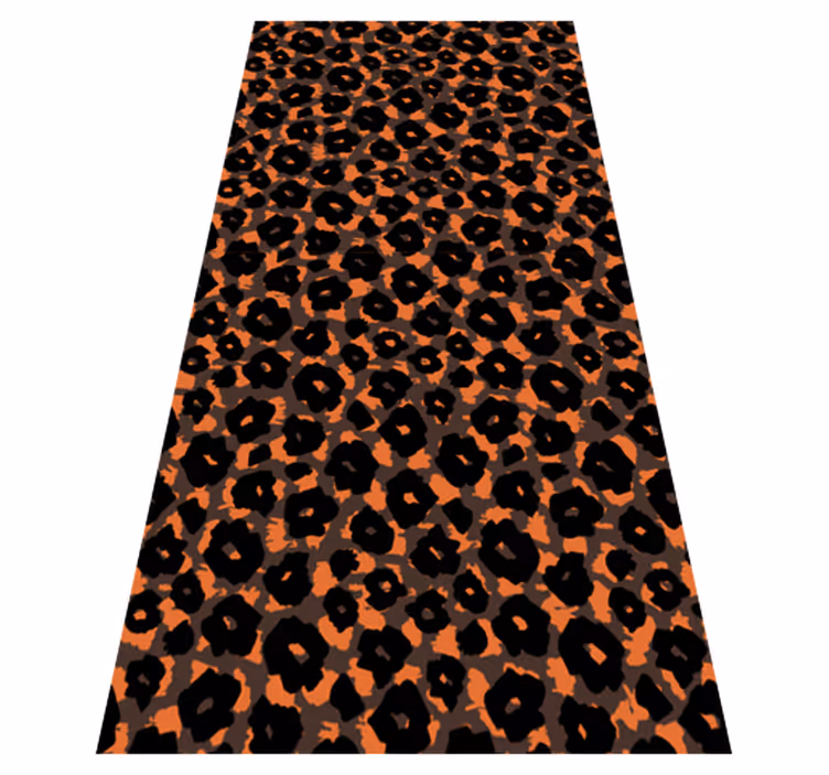 Kalahari leopardimäinen eläinvinyylimatto - Tenstickers