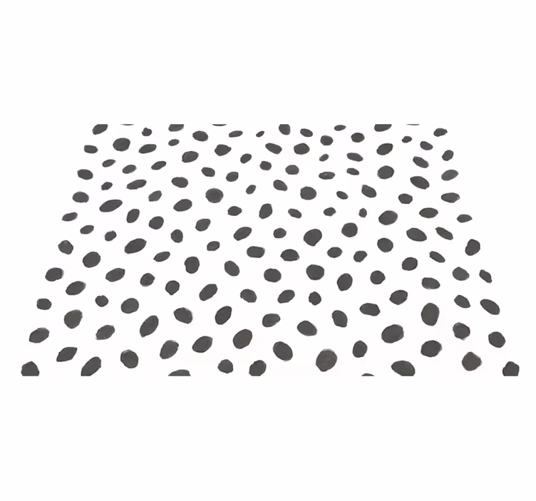 Classic dalmatialaiskuvio vinyylimatto - Tenstickers