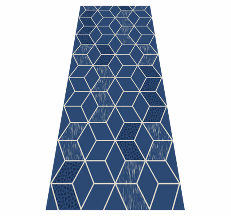 Kulunut vittoria geometrinen vinyylimatto - Tenstickers