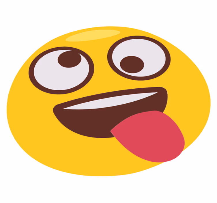 Leikkisät emojit lastenhuone vinyylimatto - Tenstickers