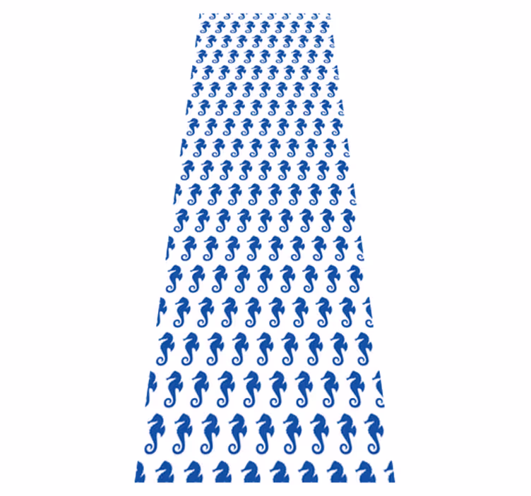 Merihevonen kylpyhuoneen vinyylimatto - Tenstickers