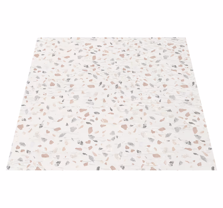 Keittiön vinyylimatto terrazzo-kuviointi - Tenstickers