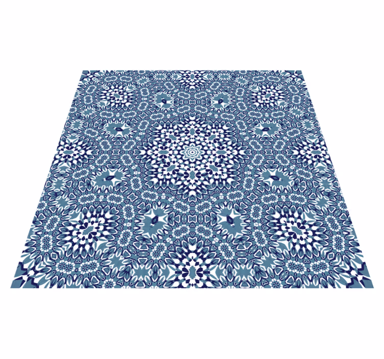 Mosaic mandala keittiön vinyylimatto - Tenstickers