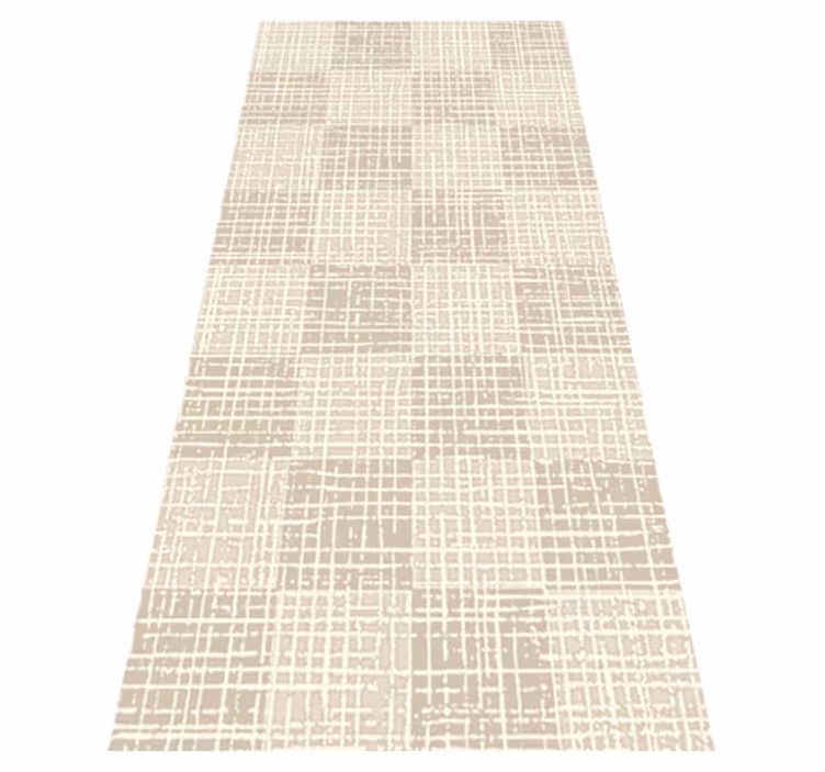 Skandinavia beige neliökuvio vinyylimatto - Tenstickers