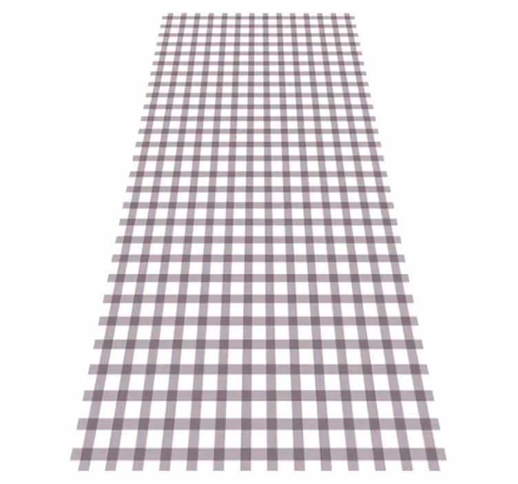Lilac ruudullinen tekstuuri vinyylimatto - Tenstickers