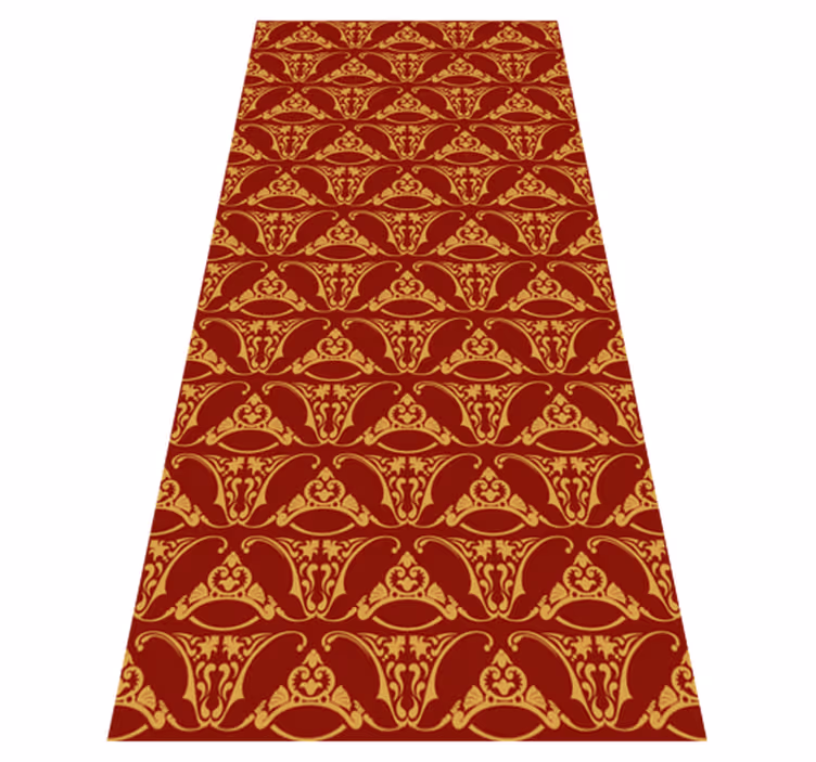Pugin design vintage vinyylimatto - Tenstickers