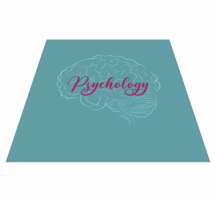 Psykologinen aivot vinyylimatto - Tenstickers