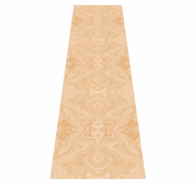 Beige japandi-kuosisesti tekstuuri vinyylimatto - Tenstickers