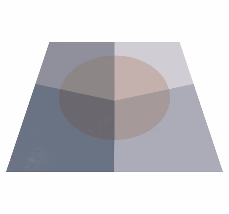 Vaaleanpunainen ja harmaa geometrinen taide - Tenstickers