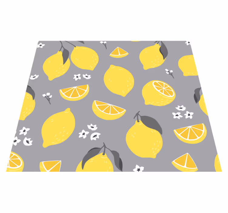 Tropiikin keltainen vinyylimatto - Tenstickers