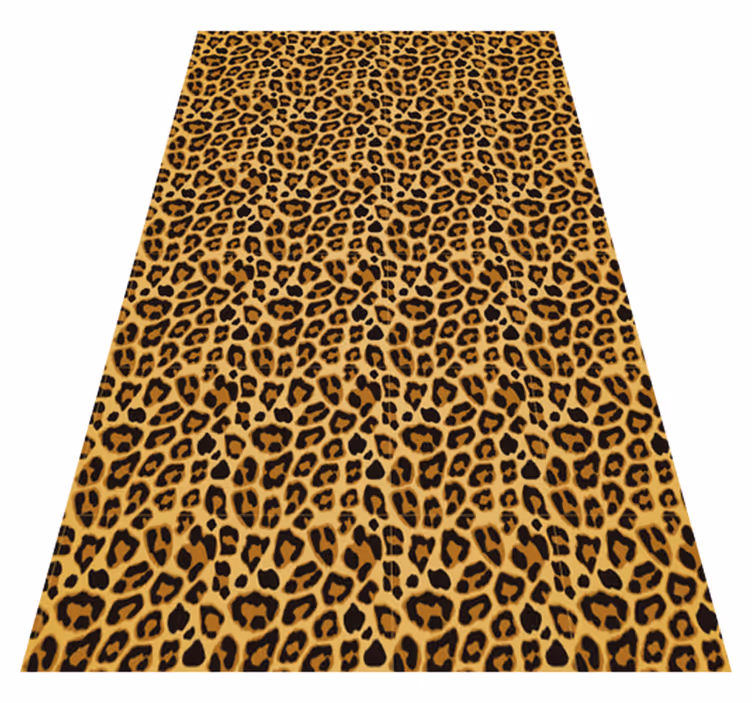 Leopard iho eläintulosta vinyyli matto - Tenstickers