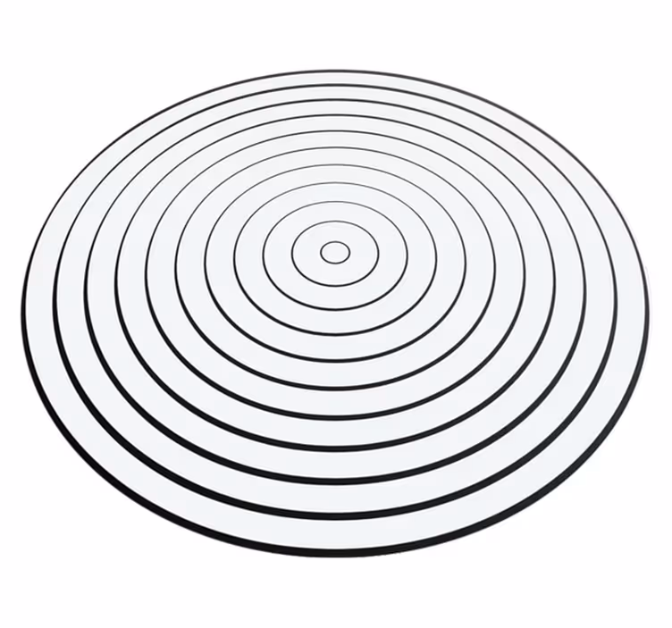 Minimalistinen vinyylilattiamatto - Tenstickers