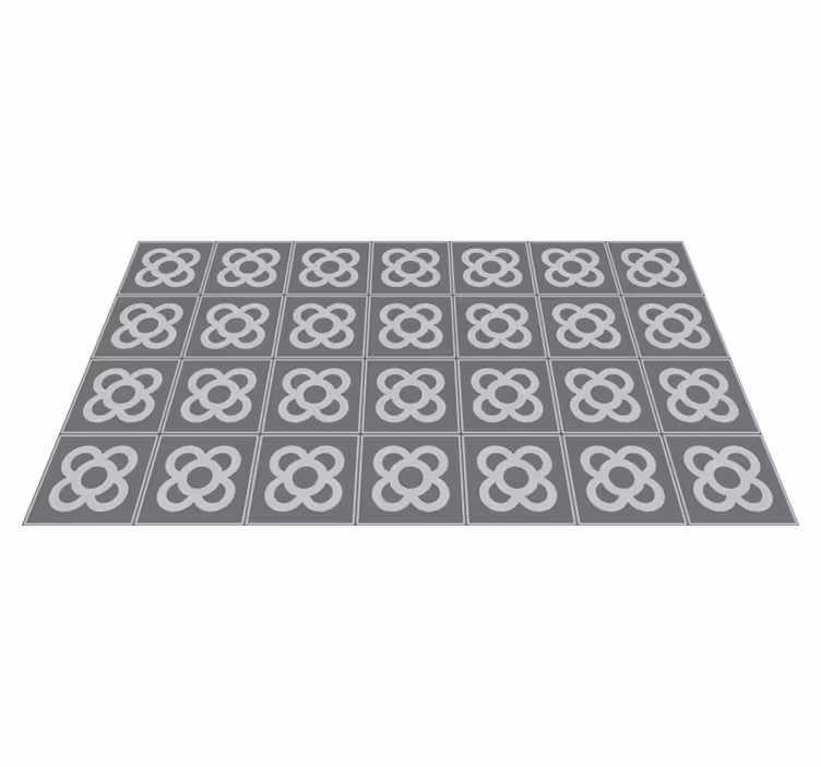 Matto pvc panot barcelona mosaiikki - Tenstickers