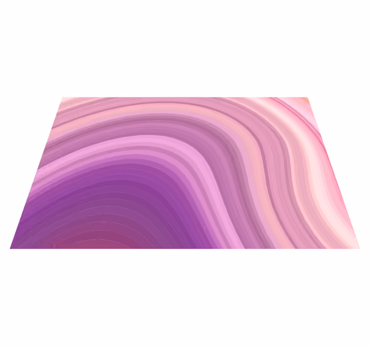 Moderni abstrakti violetti pvc-matto - Tenstickers