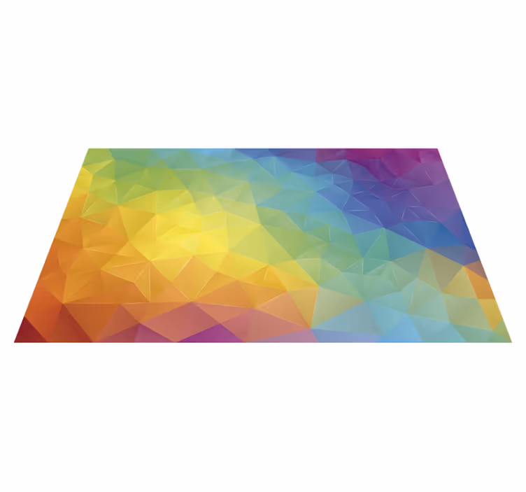 Upea värillinen mosaiikki mosaiikkivinyylimatto - Tenstickers