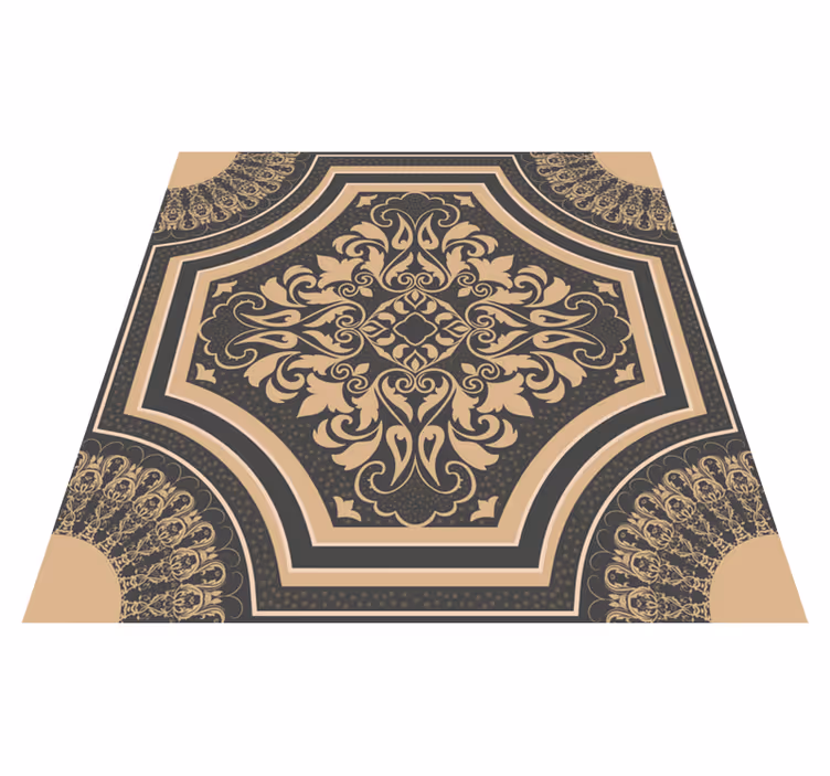 Barokkityylinen vinyylimatto retro - Tenstickers