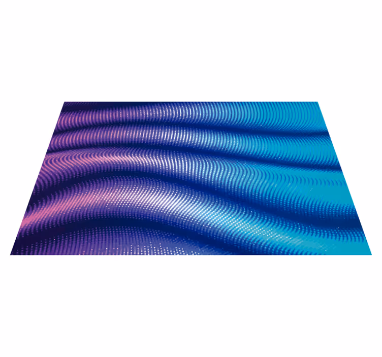 Abstrakti violetti raidat vinyyli matto - Tenstickers