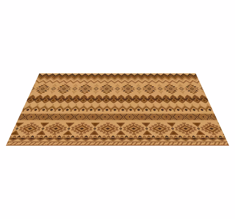 Etniset kilim design vinyylimatto keittiöön - Tenstickers