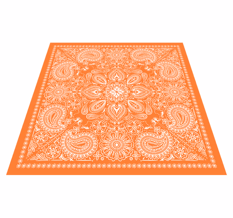 Mandala koristeena vinyylimatto mandala - Tenstickers