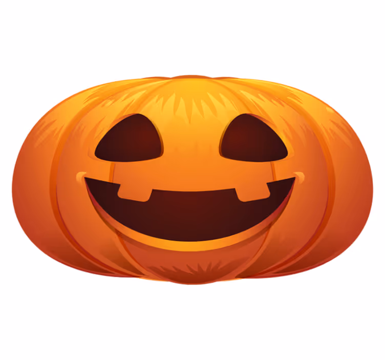 Kurpitsa halloween-matolle halloween vinyylimatto - Tenstickers