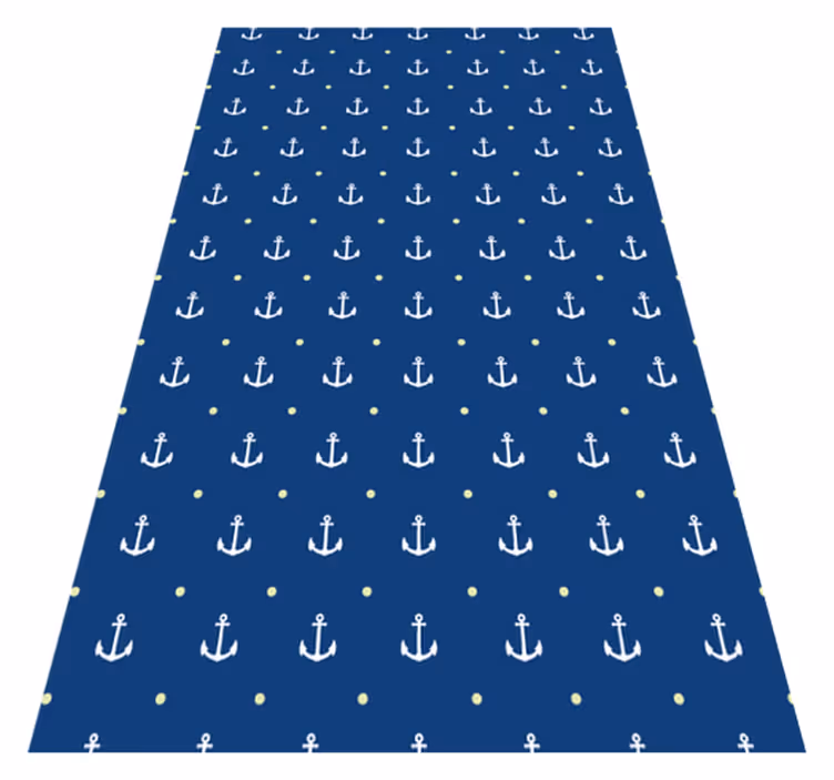 Ankkurit moderni vinyylimatto - Tenstickers
