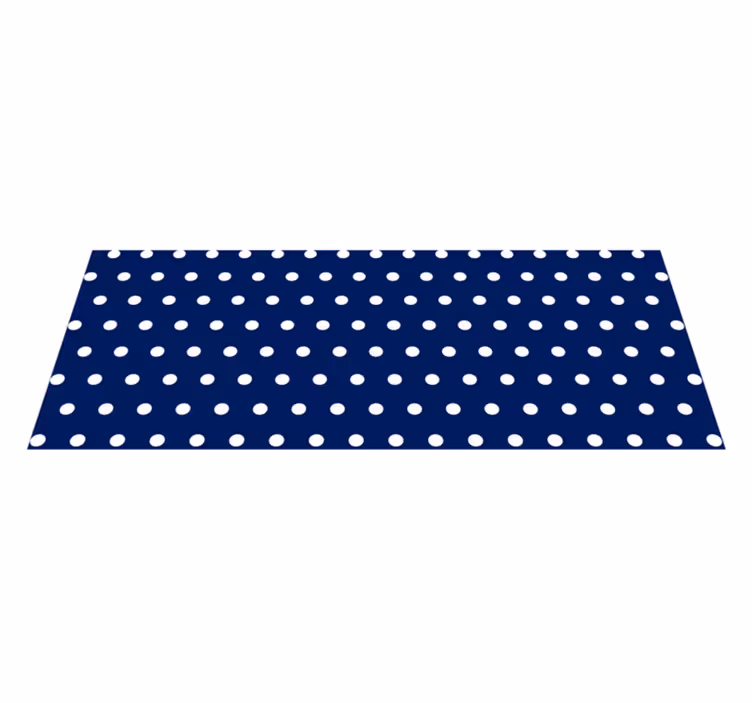 Pilkullinen sisustus vinyylimatto minimalistinen - Tenstickers