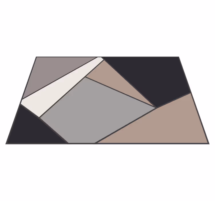 Geometriset vinyylimuodot vinyylimatto geometrinen - Tenstickers