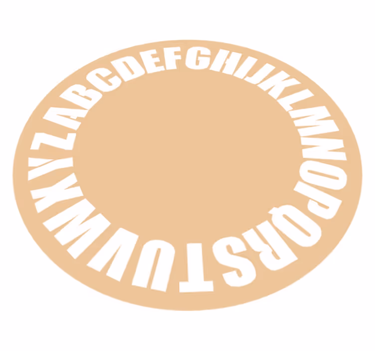 Vinyylimatot lapsille vintage aakkoset aakkoset vinyylimatto - Tenstickers