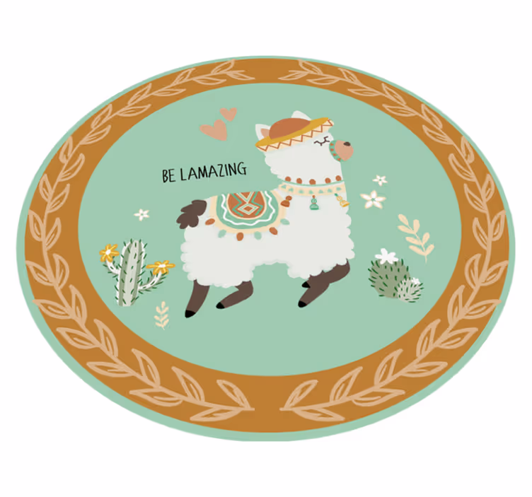 Olla hämmästyttävä eläin vinyylimatto - Tenstickers