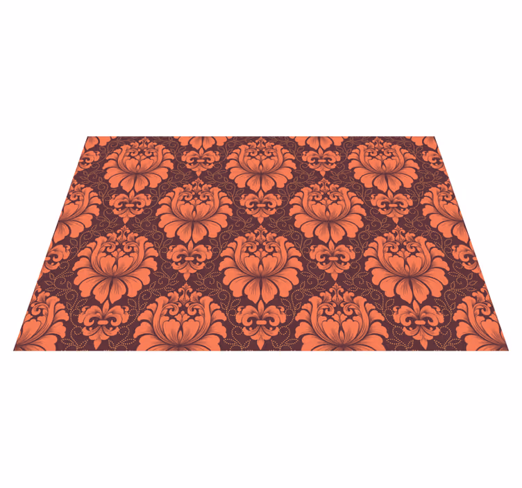 Koristeellinen symmetria vinyylimatto mandala - Tenstickers
