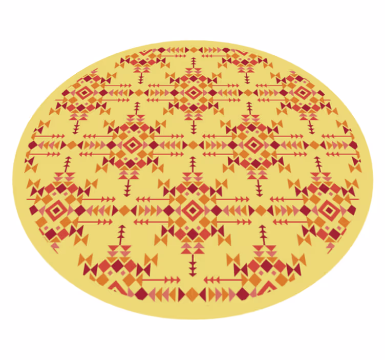 Etninen symmetria etninen vinyylimatto - Tenstickers