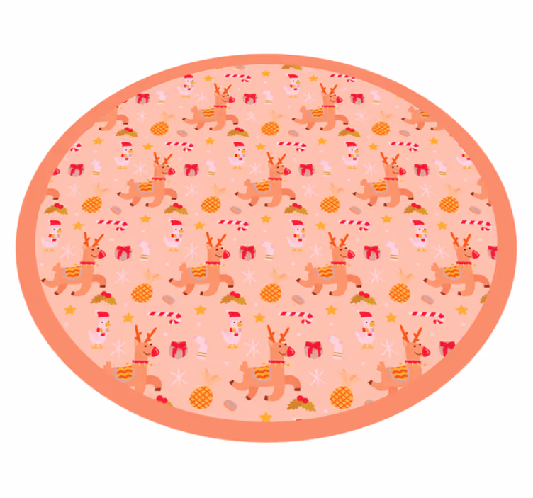 Joululahjat lapsille jouluinen vinyylimatto - Tenstickers