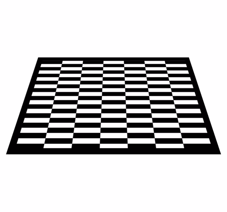 Optisten harhojen raidat vinyylimatto geometrinen - Tenstickers