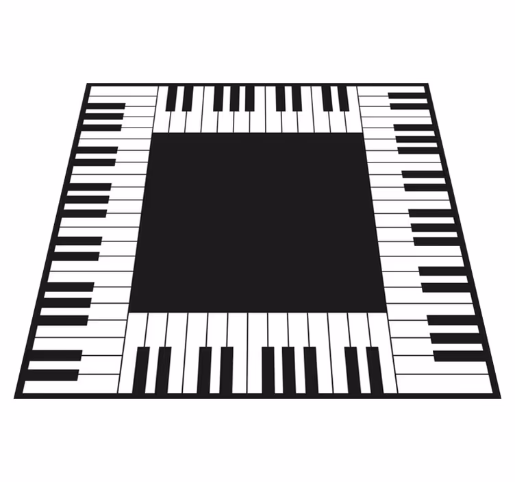 Vinyyli matto keittiöpiano moderni vinyylimatto - Tenstickers