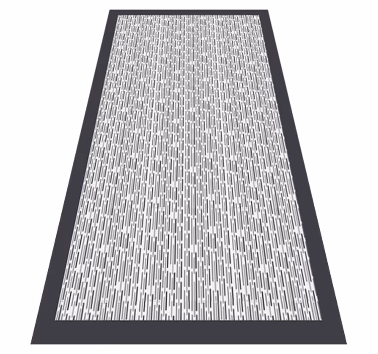 Yksivärinen geometrinen vinyylimatto geometrinen - Tenstickers
